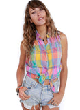 Daisy Dukes Top - Vintage - Vintage - BeHoneyBee.com - 1