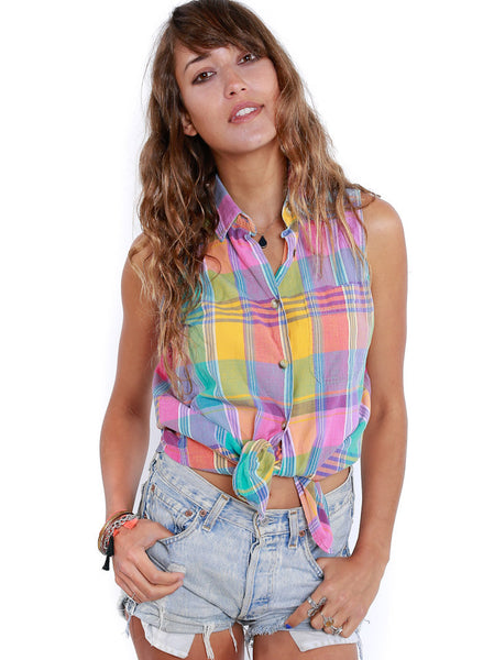 Daisy Dukes Top - Vintage - Vintage - BeHoneyBee.com - 1