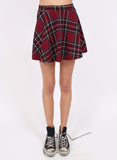 Plaid High Waisted Skater Skirt - BeHoneyBee.com - New & Vintage Pieces for your Home and Closet - BeHoneyBee.com - 2