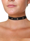 Stud Choker Necklace - BeHoneyBee - BeHoneyBee.com - 2