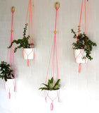 Macrame Plant Hangars - Angela & Roi - BeHoneyBee.com - 5