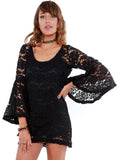 Black Dreamy Days Dress - Milk the Goat - BeHoneyBee.com - 1