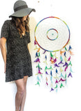 Oversized Bright Dreamcatcher - BeHoneyBee - BeHoneyBee.com - 2