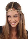 Antique gold coin headpiece - Me - BeHoneyBee.com - 2