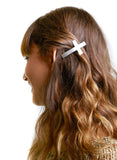 BHB Cross Hair Barrette - Me - BeHoneyBee.com - 1