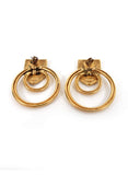Vintage Double Hoop earrings - Me - BeHoneyBee.com - 2