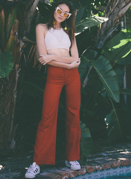 Vintage Red Denim Jeans PERFECTION