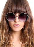 Oversized Lennon Sunnies - Me - BeHoneyBee.com - 2