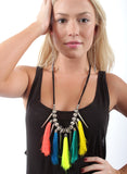 90s Tribal Goddess Necklace - Me - BeHoneyBee.com - 3