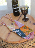 Bohemian Wine n' Water Tote - BeHoneyBee.com - New & Vintage Pieces for your Home and Closet - BeHoneyBee.com - 3