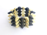 Spiked stud Stretch Bracelet (6 Colors) - Me - BeHoneyBee.com - 2