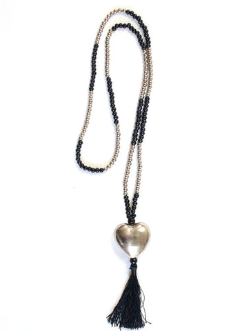 Hot n' Cold Heart Necklace - Me - BeHoneyBee.com - 1