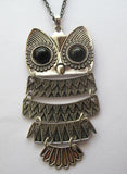 Soren The Owl Necklace - BeHoneyBee - BeHoneyBee.com - 2