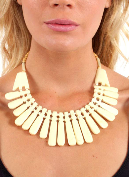 Soft Spike Collar Necklace (3 Colors) - Me - BeHoneyBee.com - 1