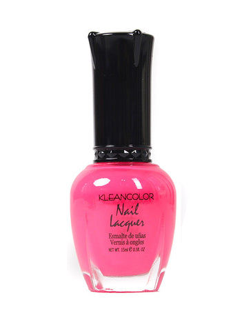 Neon Pink Nail Polish - Me - BeHoneyBee.com