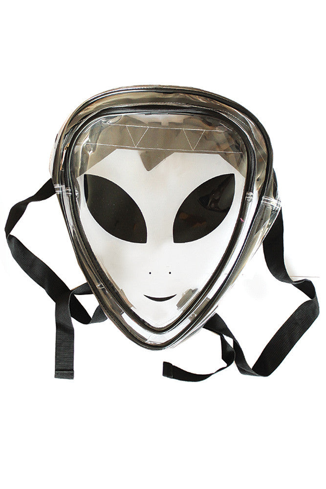 Clear alien backpack Clearance