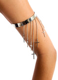 Goth Babe Cross Armlet - Me - BeHoneyBee.com - 2