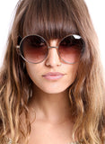 Oversized Lennon Sunnies - Me - BeHoneyBee.com - 1
