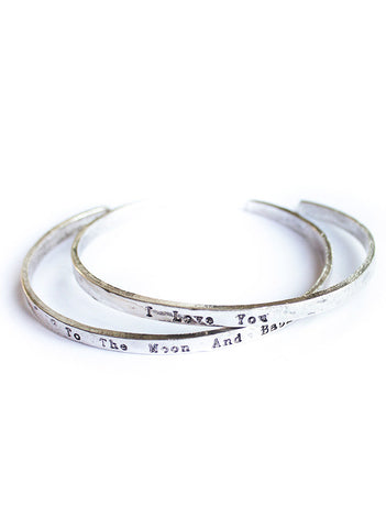 "To the moon and back" Friendship Bracelet - BeHoneyBee - BeHoneyBee.com - 1