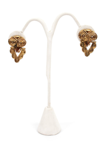Vintage Owl Clip Ons - Me - BeHoneyBee.com - 1