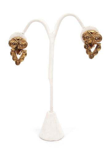 Vintage Owl Clip Ons - Me - BeHoneyBee.com - 1