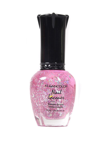 Pink Flake Nail Polish - Me - BeHoneyBee.com