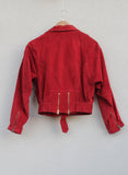 80's Baddass Leather Jacket  - Vintage - Vintage - BeHoneyBee.com - 4