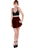 Scarlet Letter Skater Skirt - BeHoneyBee - BeHoneyBee.com - 3