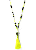 Long Skull Necklace - Me - BeHoneyBee.com - 2