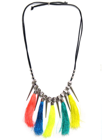 90s Tribal Goddess Necklace - Me - BeHoneyBee.com - 1