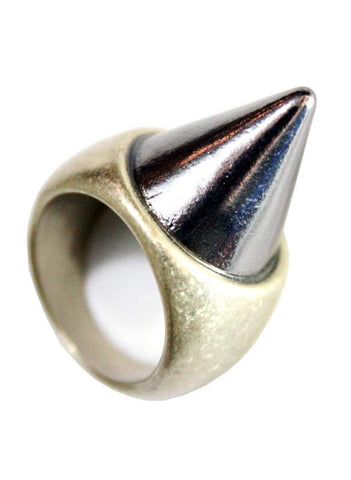 Spike Heavy Metal Ring (Size 6.5) - Me - BeHoneyBee.com - 1