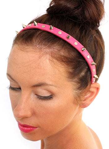 Pink Stud headband - Me - BeHoneyBee.com
