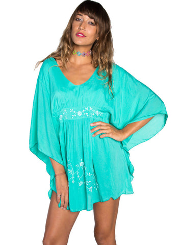 Teal Vava Dress - BeHoneyBee - BeHoneyBee.com - 1