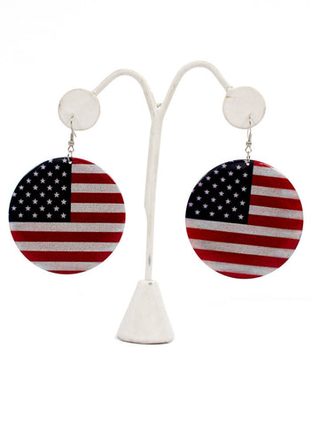 USA earrings - Me - BeHoneyBee.com