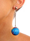 World on a Stick! Earrings - Me - BeHoneyBee.com - 3